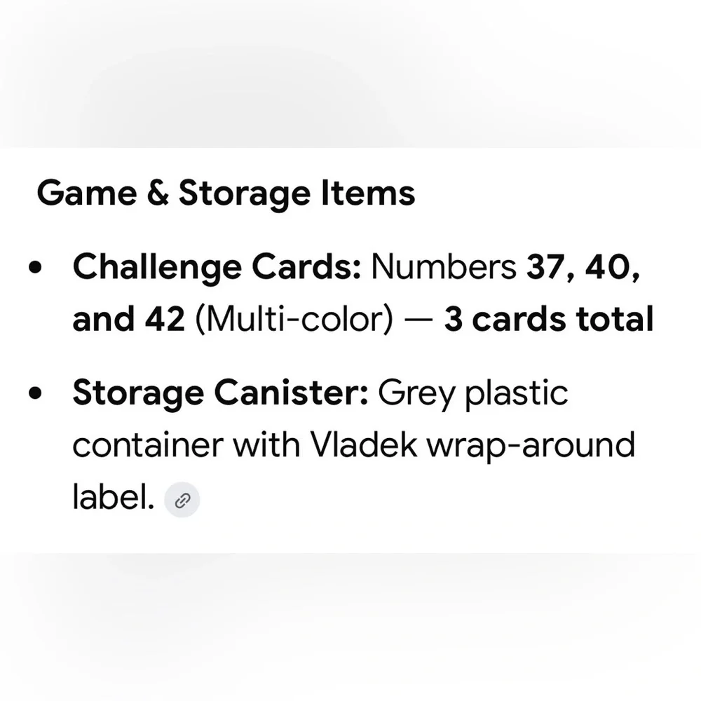 ⚔️Knights' Kingdom 8786 Vladek Complete Figure & Cards 37 40 42 Canister LEGO🛡️